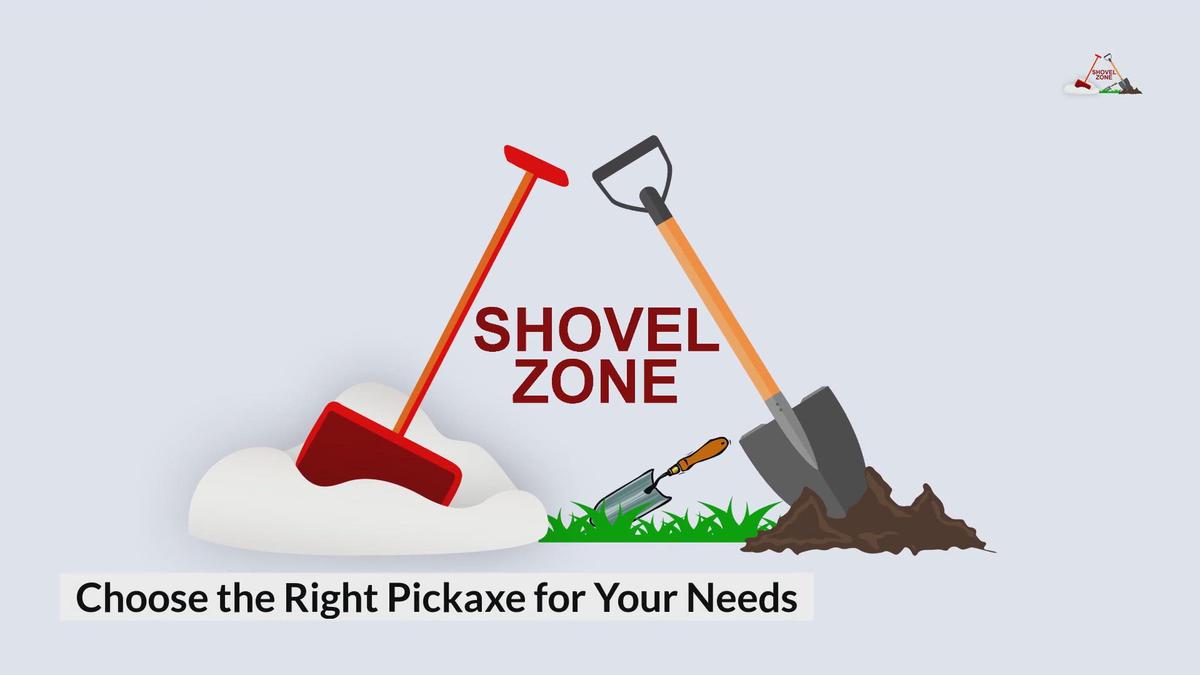 'Video thumbnail for Choose the Right Pickaxe for Your Needs'