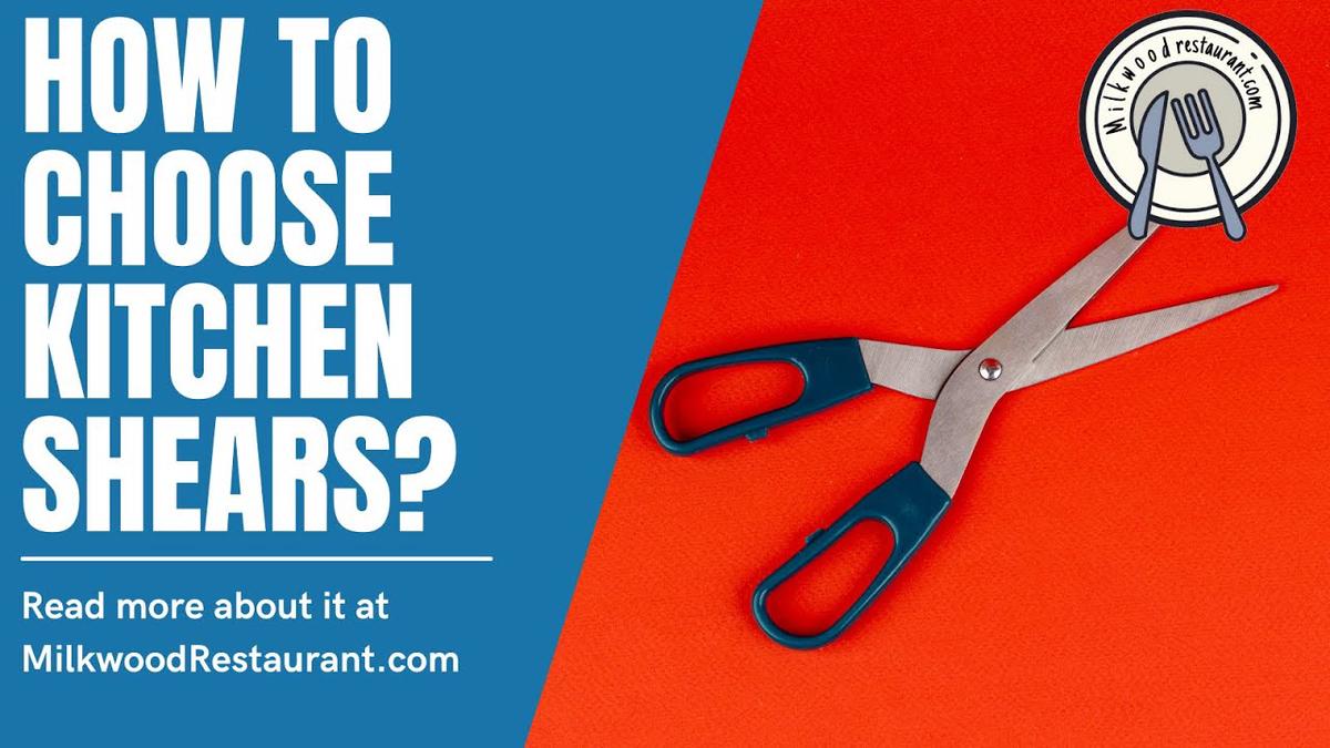 'Video thumbnail for How To Choose Kitchen Shears? Superb 4 Consideration Before Buy It'