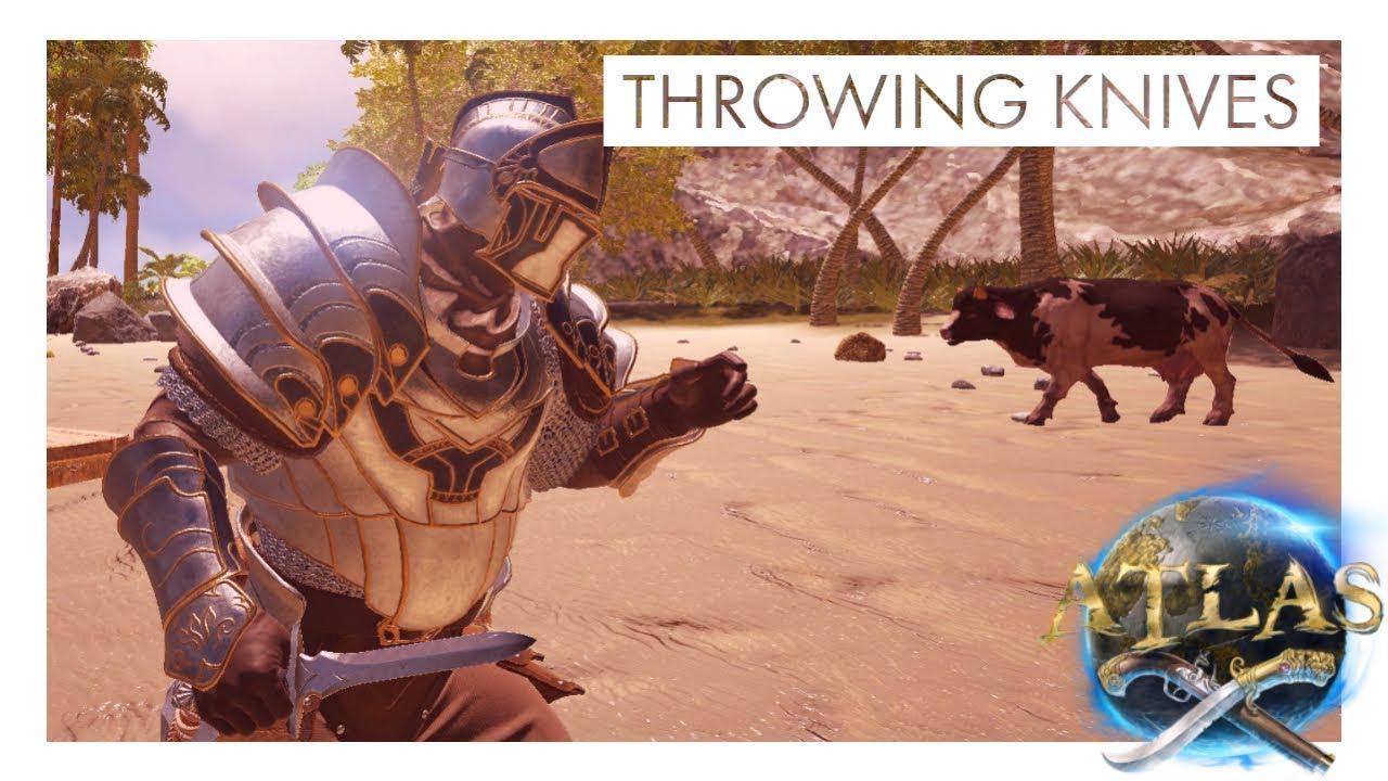 'Video thumbnail for Atlas - How to Craft & Use Throwing Knives'