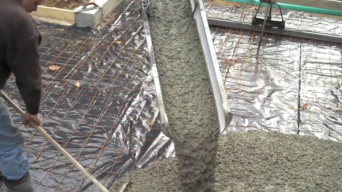 'Video thumbnail for Concrete Slab How To   Part 1'