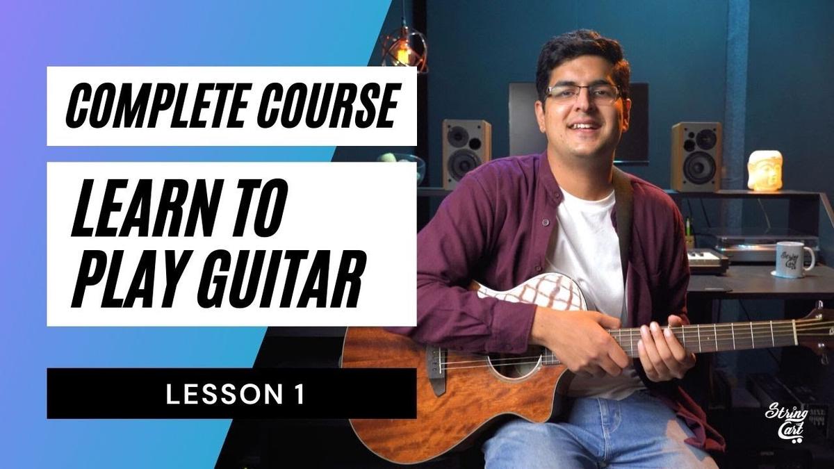 'Video thumbnail for Learn To Play Guitar For Free | Lesson 1 | Parts Of Guitar'