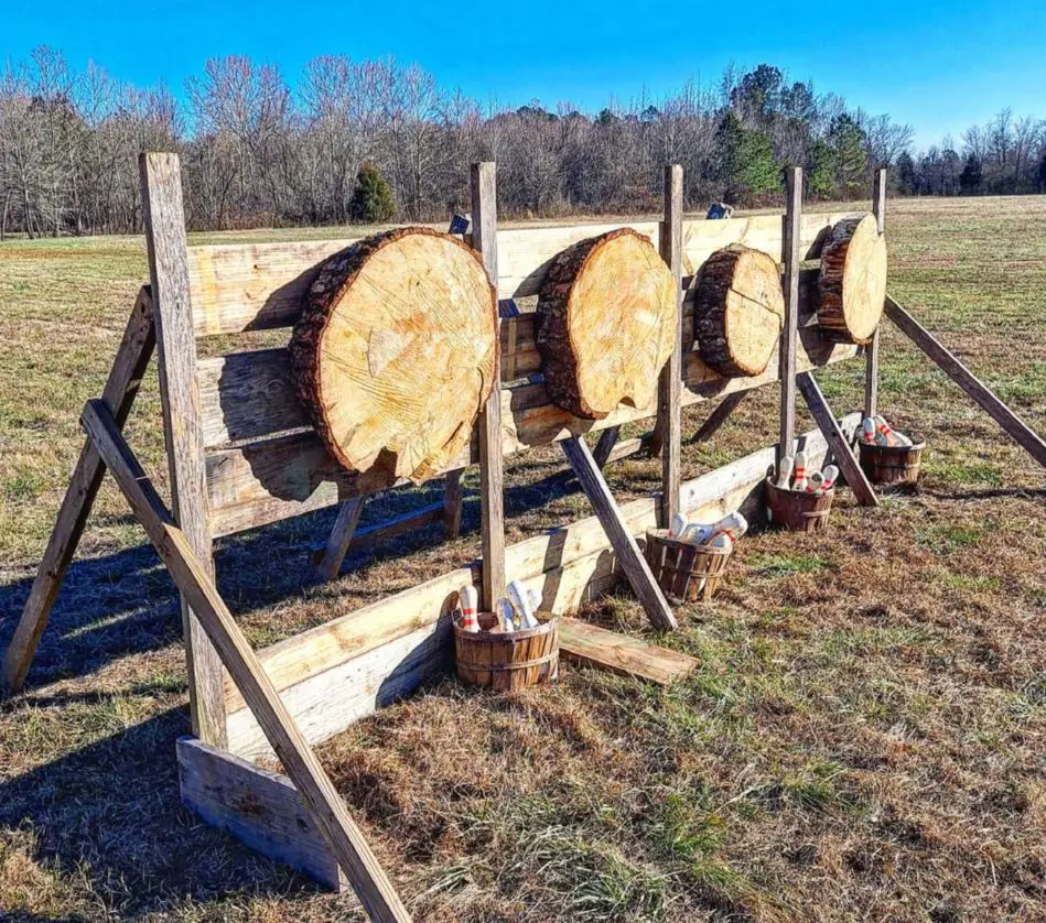 10 DIY Knife Throwing Targets + Plan Dimensions