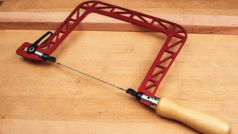 How to Use a Coping Saw to Create Perfect Curves 1 coping saw