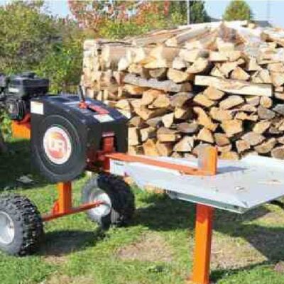 How to Use a Log Splitter to Split More Firewood 2 hydraulic log splitter