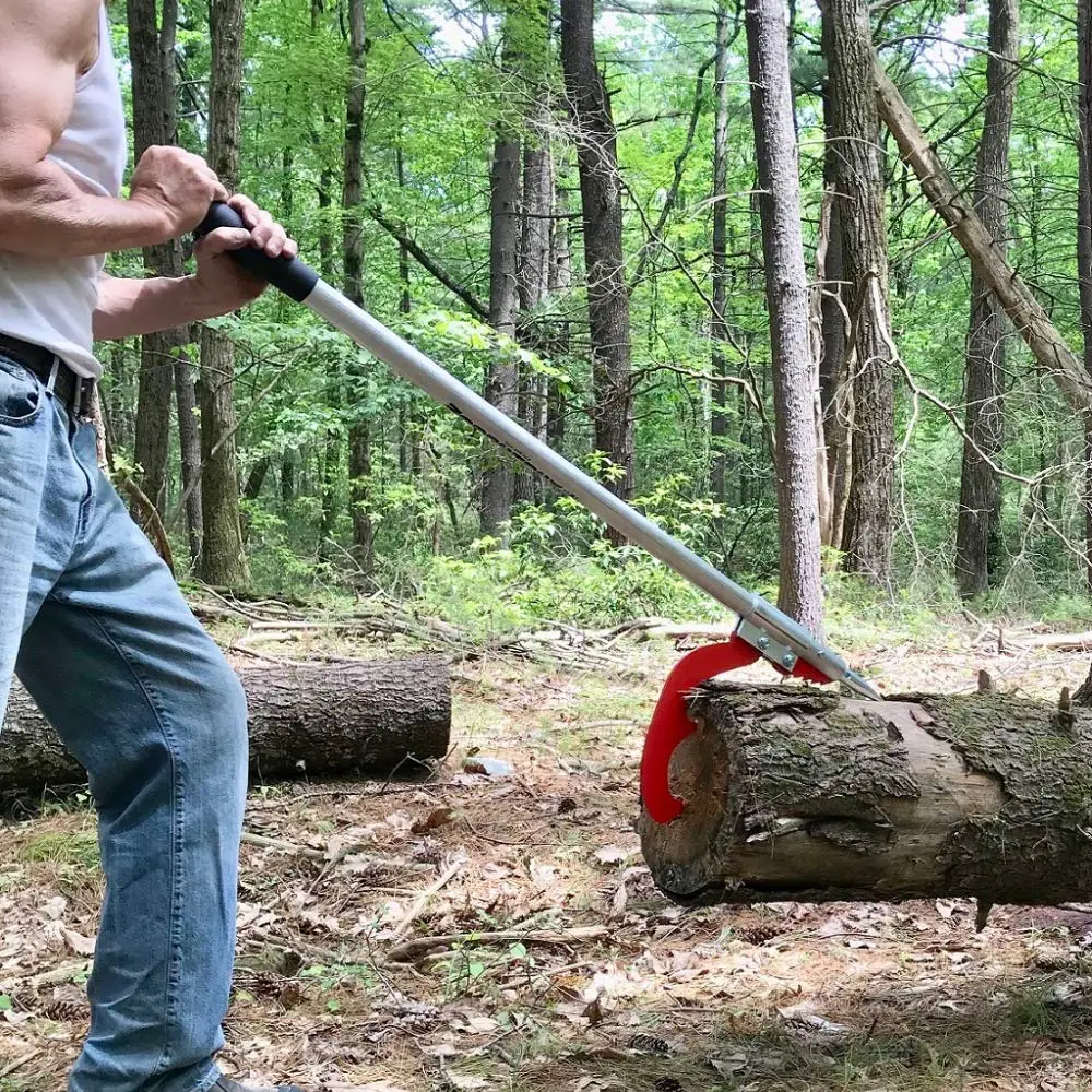What Is a Cant Hook and What is it Used For? 1 a cant hook in action