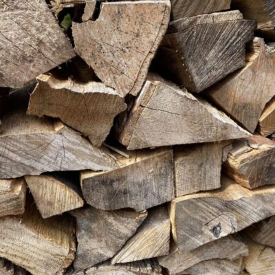 seasoned ash firewood