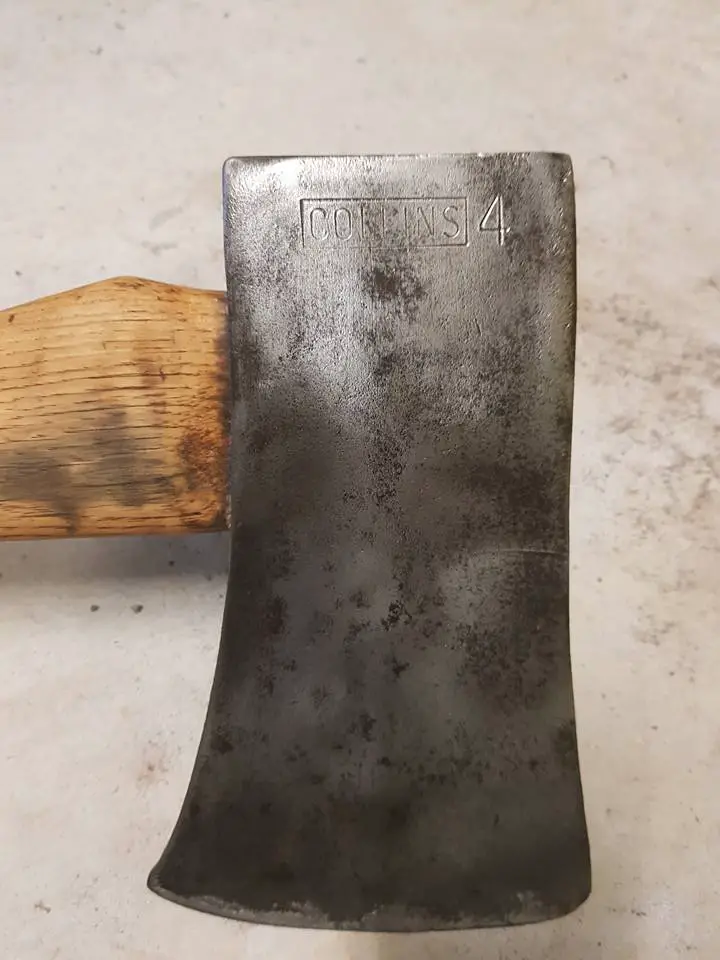Collins Axe Head Stamped