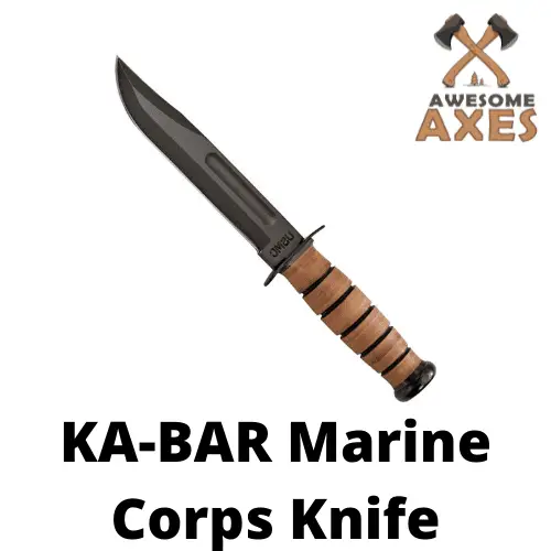 KA-BAR Marine Corps Knife Review on AwesomeAxes.com
