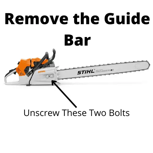 Remove the Guide Bar
