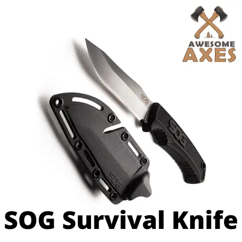 SOG Survival Knife Review on AwesomeAxes.com