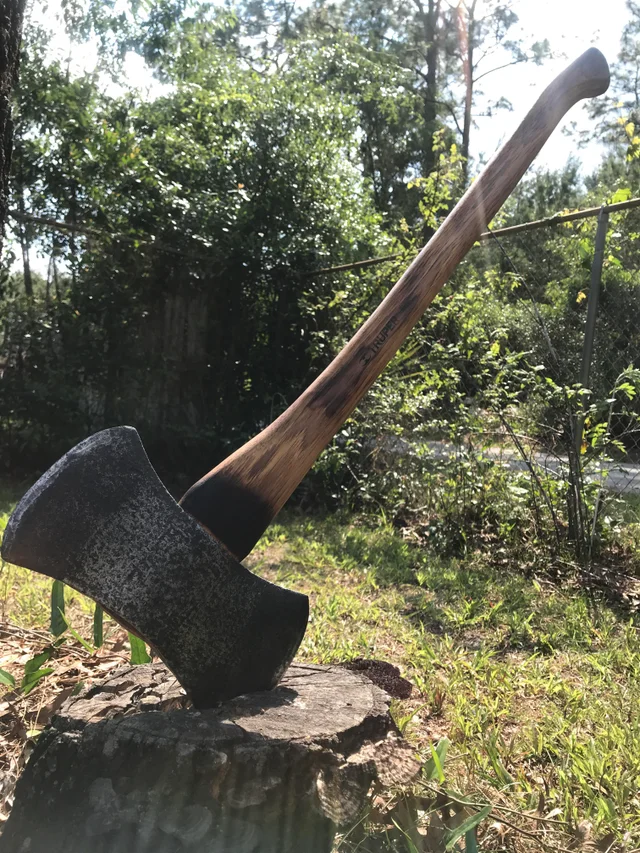 24 Types of Axes: Cutting-Edge Axe Head Designs + Photos 8 Black Raven Swampers Axe