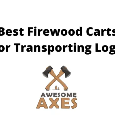 Hauling Firewood with Carts and Trolleys 10 Best Firewood Carts for Transporting Logs at AwesomeAxes.com