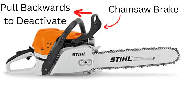Deacativate Stihl Chainsaw Chain Brake