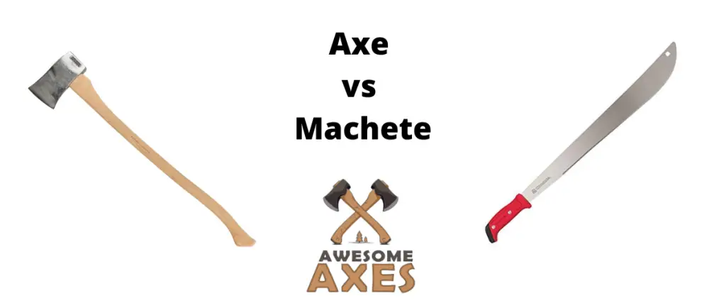 Axe vs Machete: Cutting Comparison 1 axe vs machete