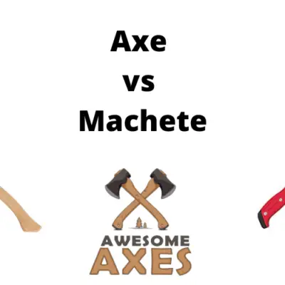 axe vs machete