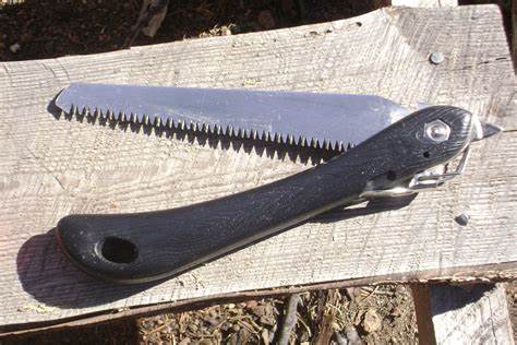 Coghlan's Sierra Folding Saw after use